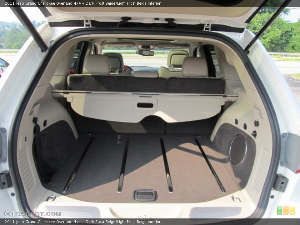 Dark Frost Beige/Light Frost Beige Interior Trunk for the 2011 Jeep Grand Cherokee Overland 4x4 #52070255