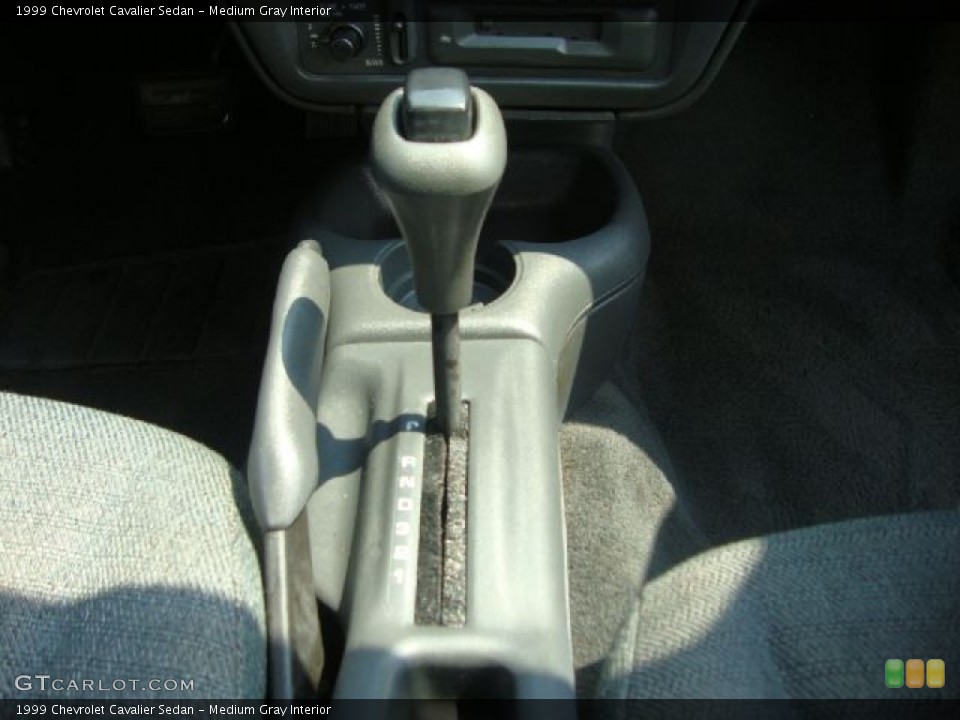 Medium Gray Interior Transmission for the 1999 Chevrolet Cavalier Sedan #52070360