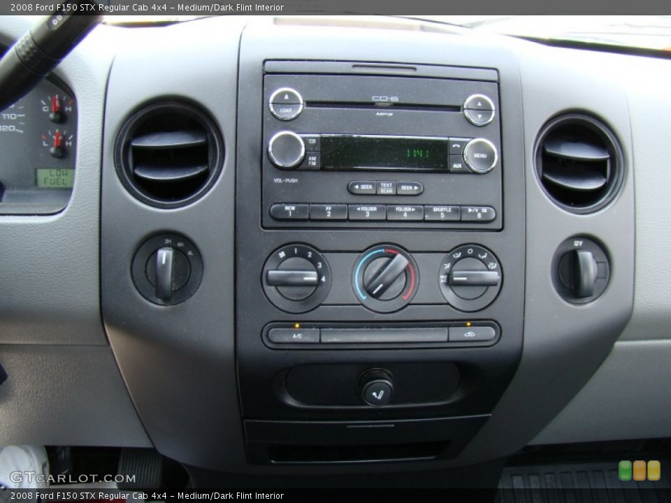 Medium/Dark Flint Interior Controls for the 2008 Ford F150 STX Regular Cab 4x4 #52070588