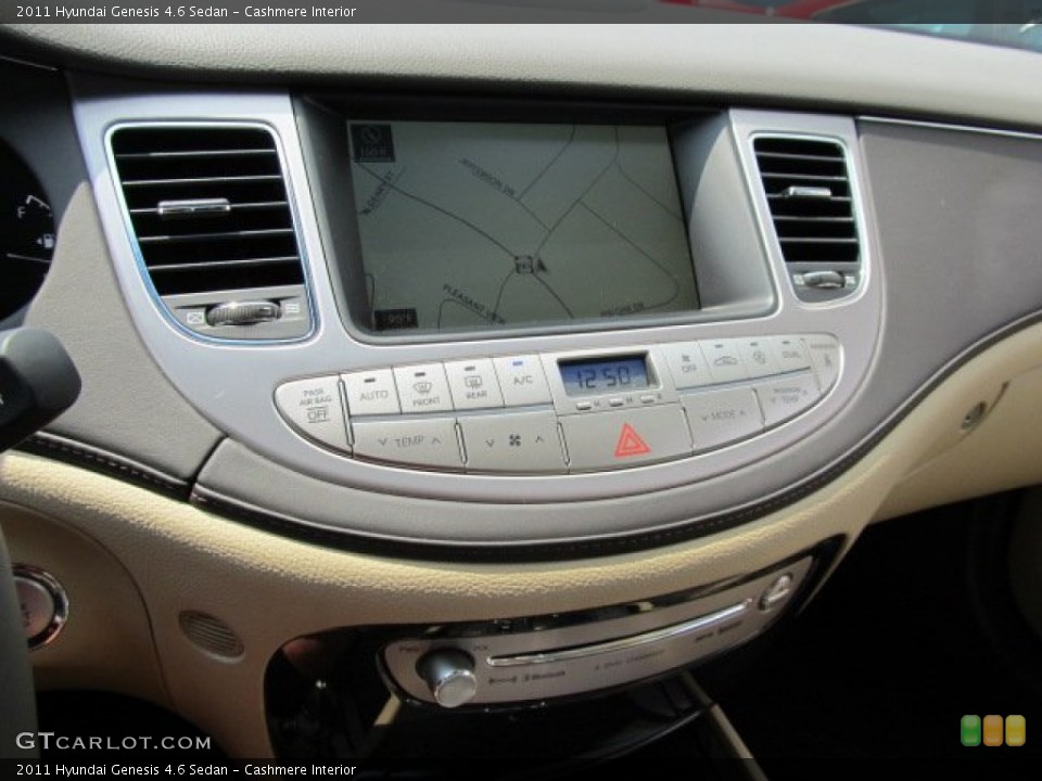 Cashmere Interior Controls for the 2011 Hyundai Genesis 4.6 Sedan #52072898