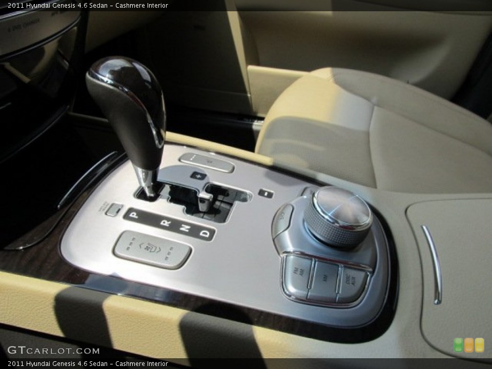 Cashmere Interior Transmission for the 2011 Hyundai Genesis 4.6 Sedan #52072937