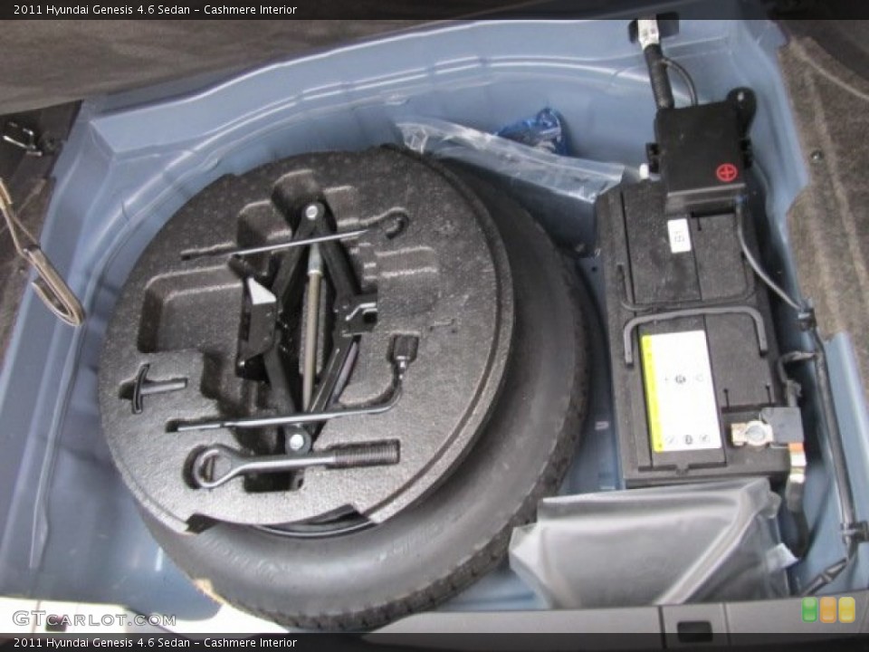 Cashmere Interior Trunk for the 2011 Hyundai Genesis 4.6 Sedan #52073132