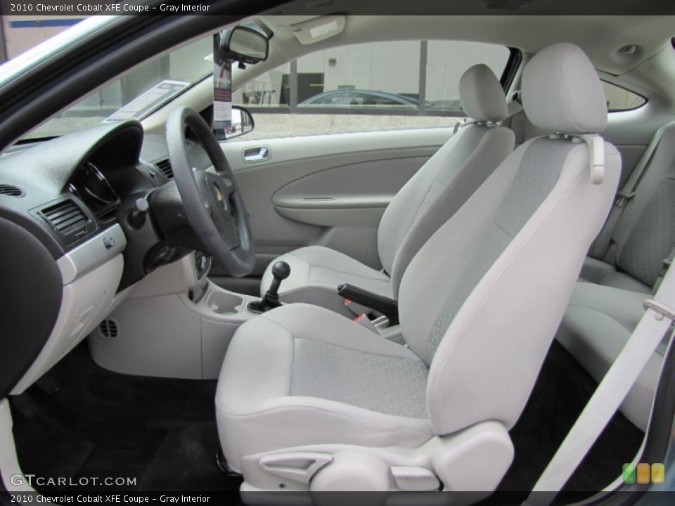 Gray Interior Photo for the 2010 Chevrolet Cobalt XFE Coupe #52074215