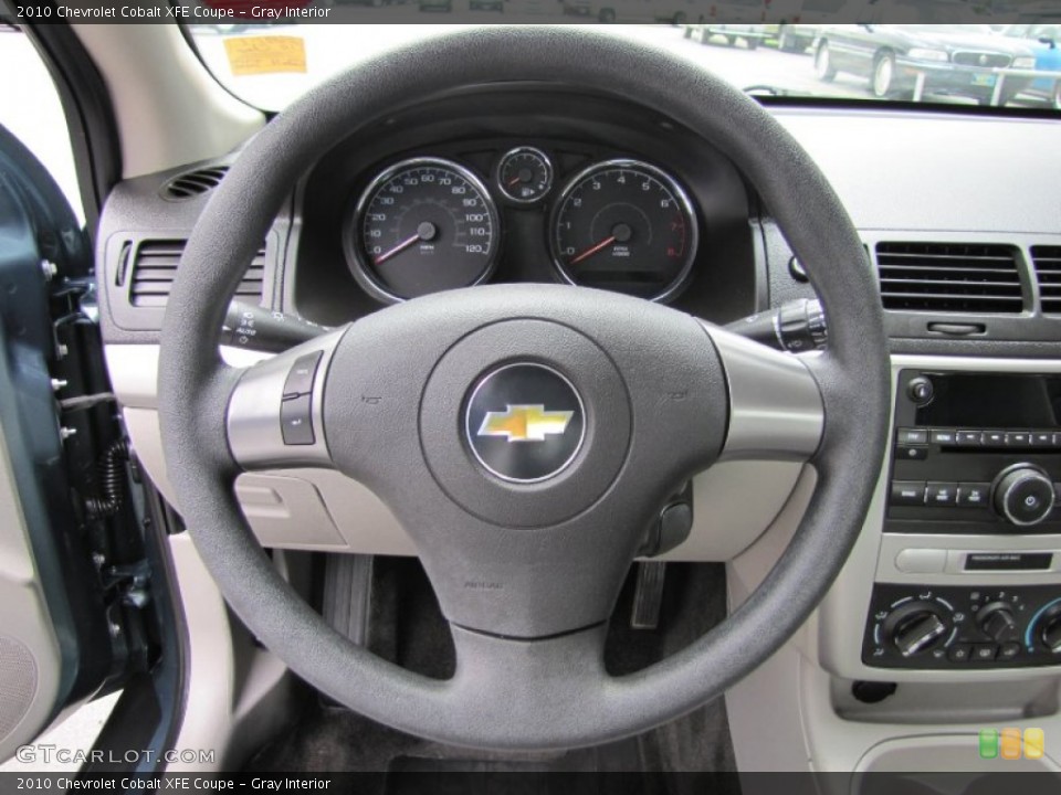 Gray Interior Steering Wheel for the 2010 Chevrolet Cobalt XFE Coupe #52074257
