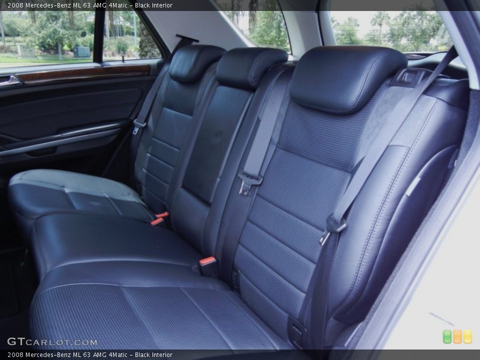 Black Interior Photo for the 2008 Mercedes-Benz ML 63 AMG 4Matic #52074635