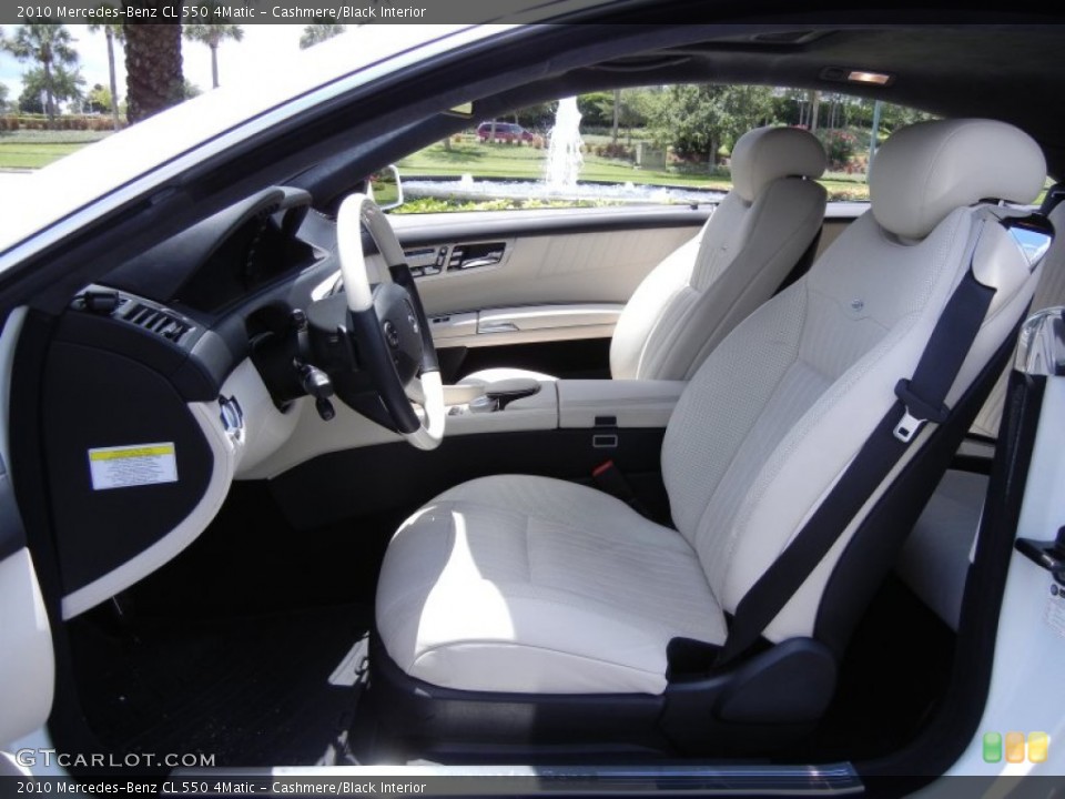 Cashmere/Black Interior Photo for the 2010 Mercedes-Benz CL 550 4Matic #52075562