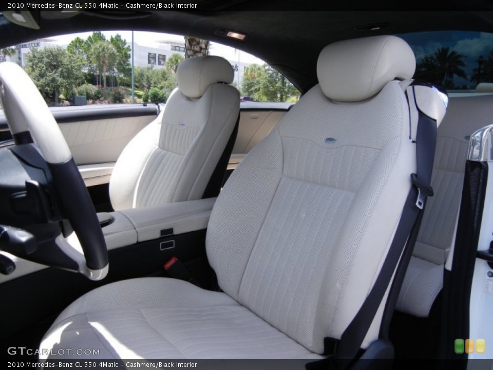 Cashmere/Black Interior Photo for the 2010 Mercedes-Benz CL 550 4Matic #52075586
