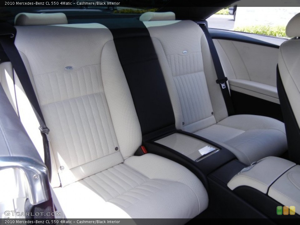 Cashmere/Black Interior Photo for the 2010 Mercedes-Benz CL 550 4Matic #52075646