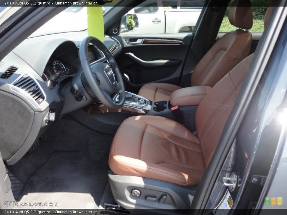 Cinnamon Brown Interior Photo for the 2010 Audi Q5 3.2 quattro #52076672