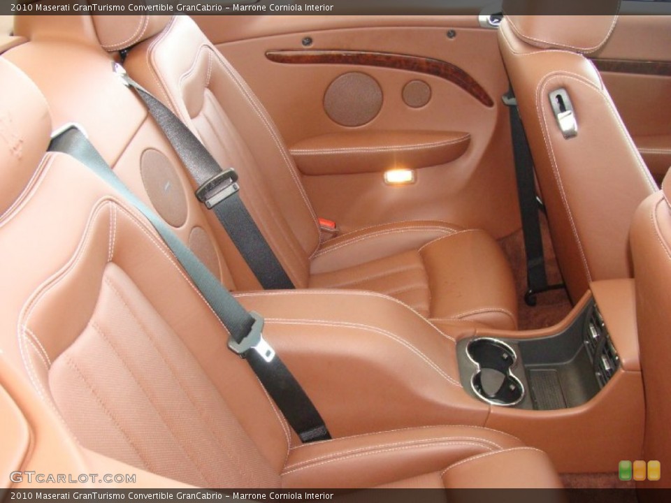 Marrone Corniola Interior Photo for the 2010 Maserati GranTurismo Convertible GranCabrio #52077197