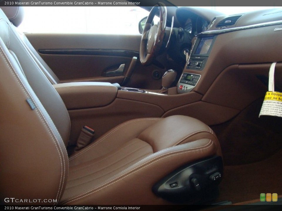 Marrone Corniola Interior Photo for the 2010 Maserati GranTurismo Convertible GranCabrio #52077223