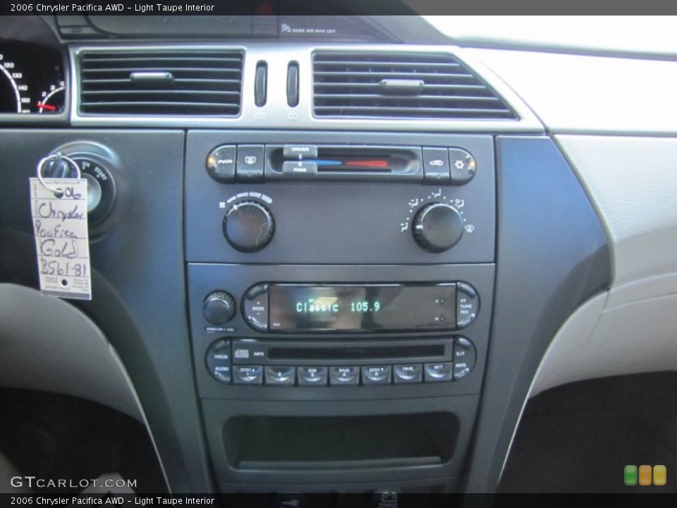 Light Taupe Interior Controls for the 2006 Chrysler Pacifica AWD #52077227