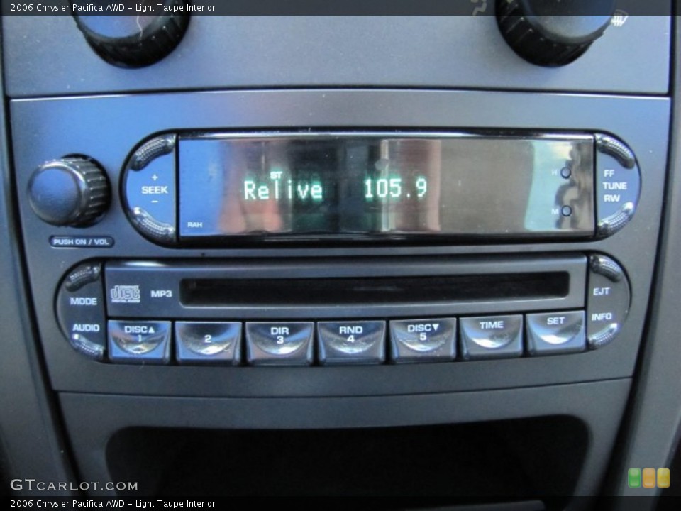 Light Taupe Interior Controls for the 2006 Chrysler Pacifica AWD #52077254