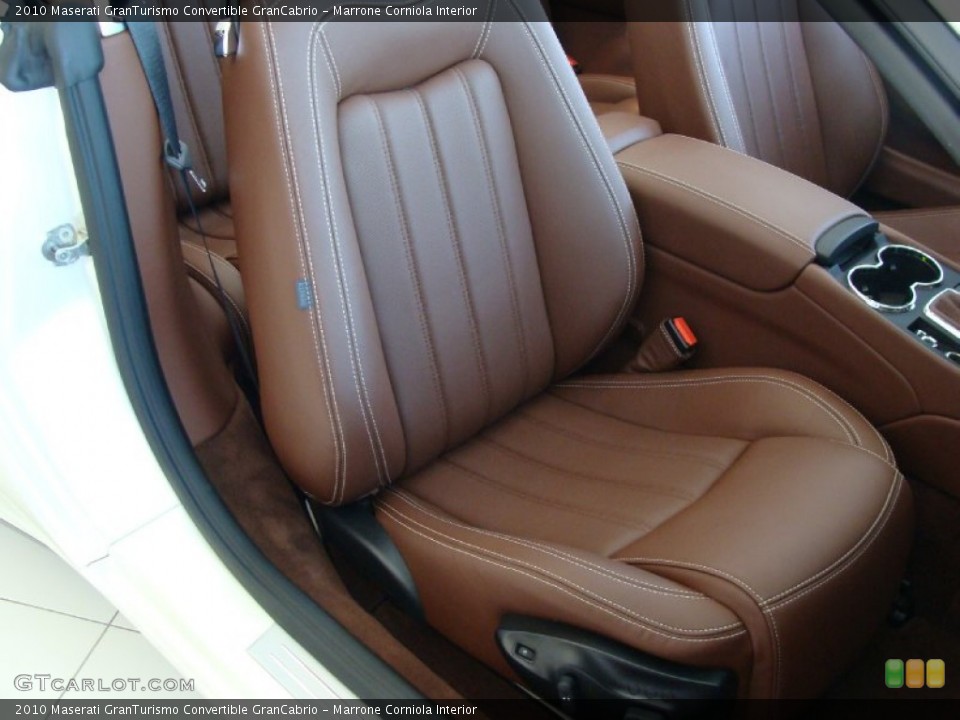 Marrone Corniola Interior Photo for the 2010 Maserati GranTurismo Convertible GranCabrio #52077260
