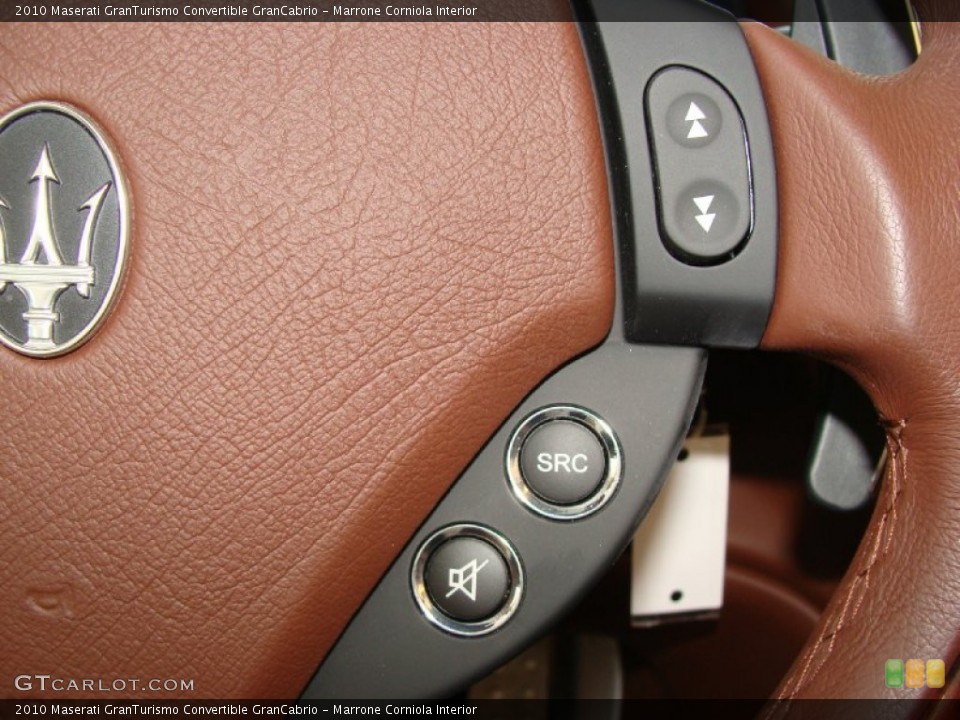 Marrone Corniola Interior Controls for the 2010 Maserati GranTurismo Convertible GranCabrio #52077479