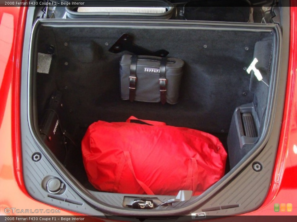 Beige Interior Trunk for the 2008 Ferrari F430 Coupe F1 #52077674
