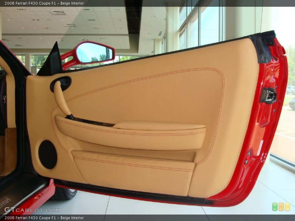 Beige Interior Door Panel for the 2008 Ferrari F430 Coupe F1 #52077680