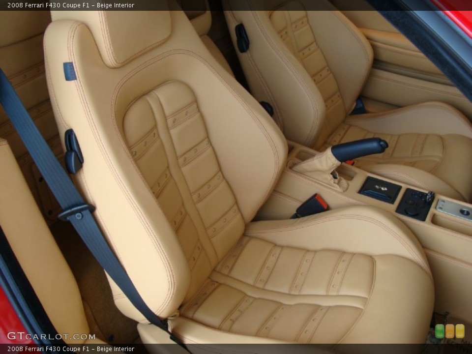 Beige Interior Photo for the 2008 Ferrari F430 Coupe F1 #52077713