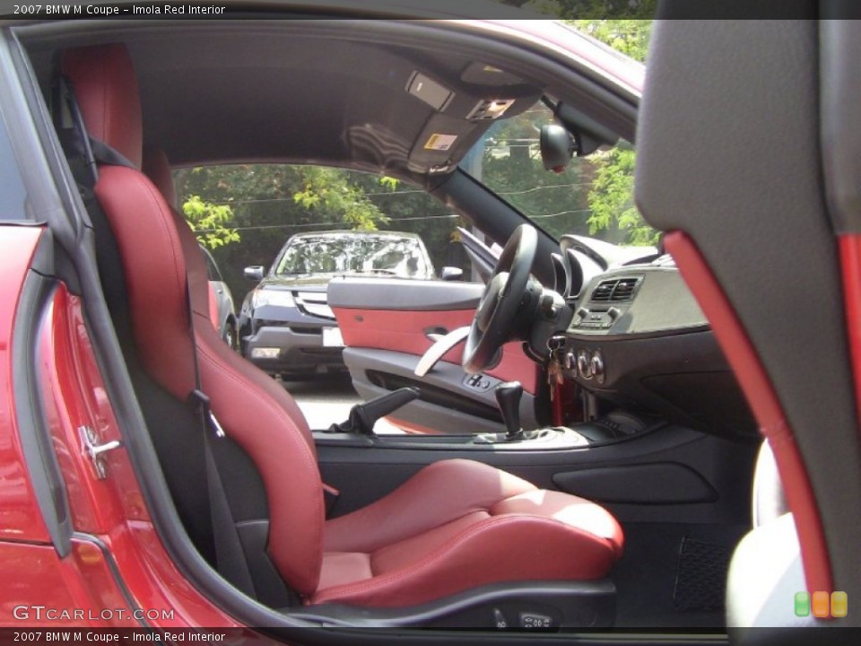Imola Red Interior Photo for the 2007 BMW M Coupe #52077728