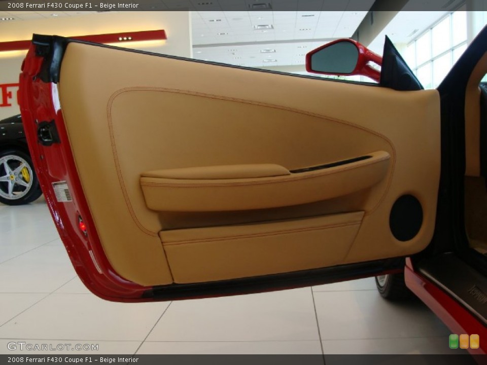 Beige Interior Door Panel for the 2008 Ferrari F430 Coupe F1 #52077746
