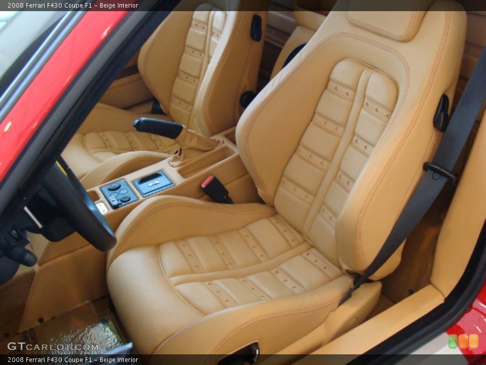 Beige Interior Photo for the 2008 Ferrari F430 Coupe F1 #52077785