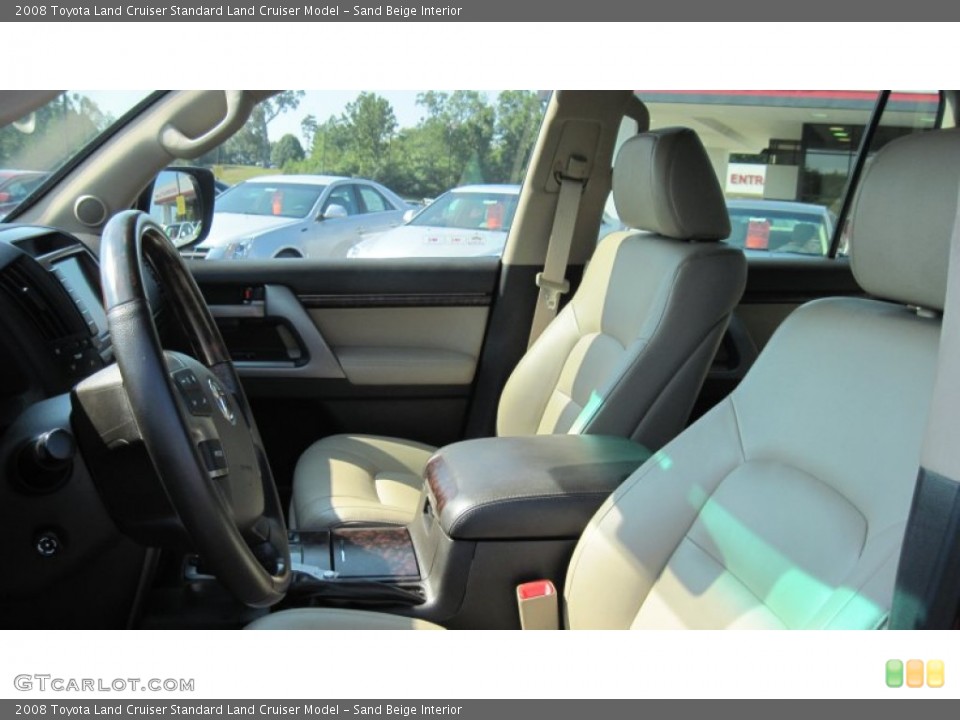 Sand Beige Interior Photo for the 2008 Toyota Land Cruiser  #52079777
