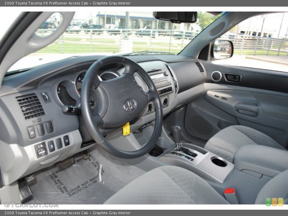 Graphite Gray Interior Photo for the 2009 Toyota Tacoma V6 PreRunner Access Cab #52083305
