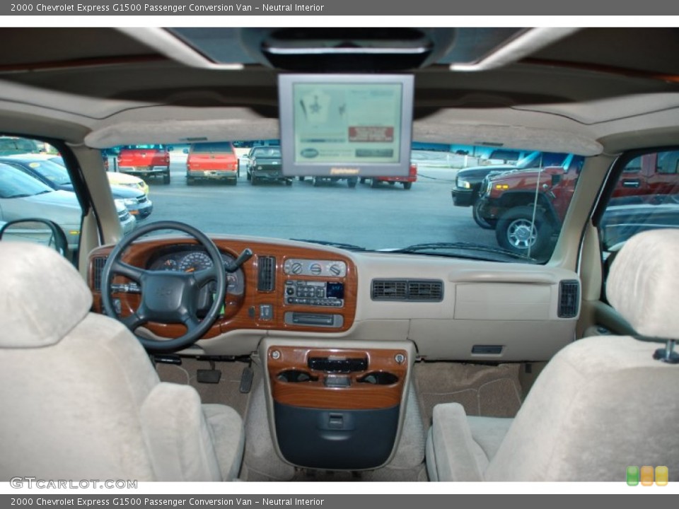 Neutral Interior Dashboard for the 2000 Chevrolet Express G1500 Passenger Conversion Van #52083512