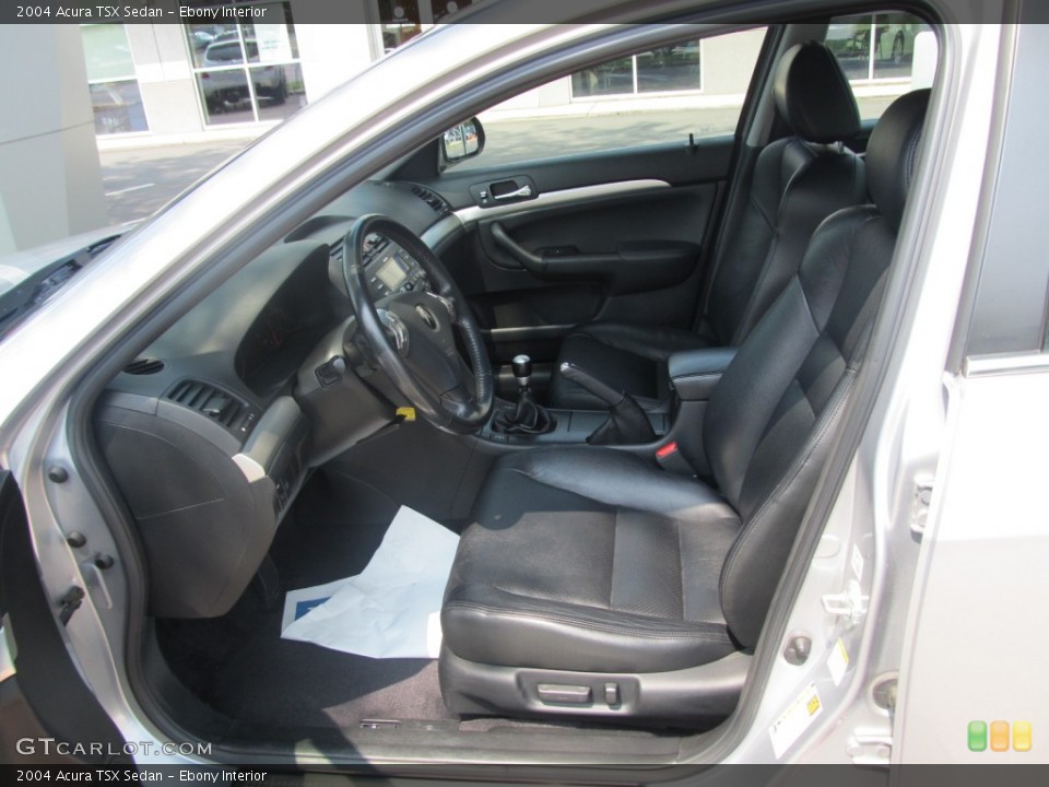 Ebony Interior Photo for the 2004 Acura TSX Sedan #52084406