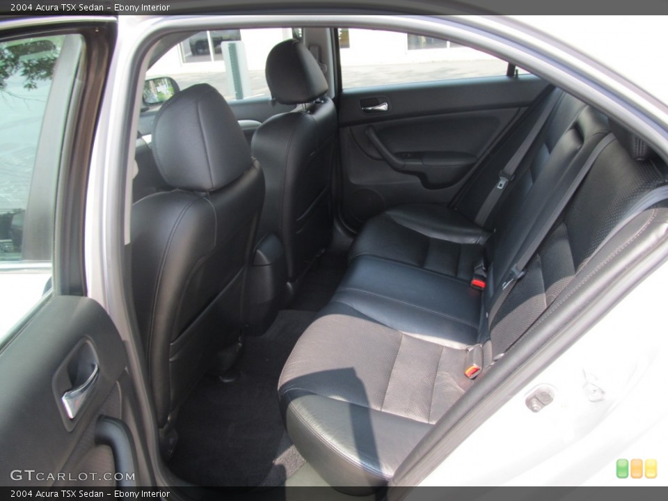Ebony Interior Photo for the 2004 Acura TSX Sedan #52084409