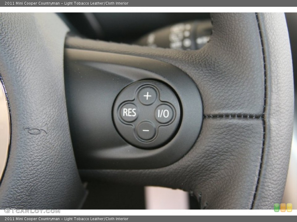 Light Tobacco Leather/Cloth Interior Controls for the 2011 Mini Cooper Countryman #52085228