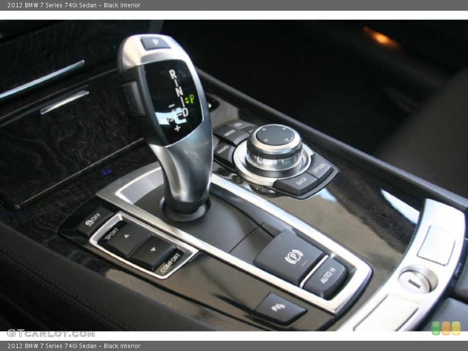 Black Interior Transmission for the 2012 BMW 7 Series 740i Sedan #52085375