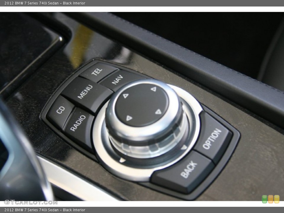 Black Interior Controls for the 2012 BMW 7 Series 740i Sedan #52085384