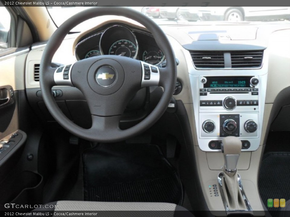 Cocoa/Cashmere Interior Dashboard for the 2012 Chevrolet Malibu LS #52085492