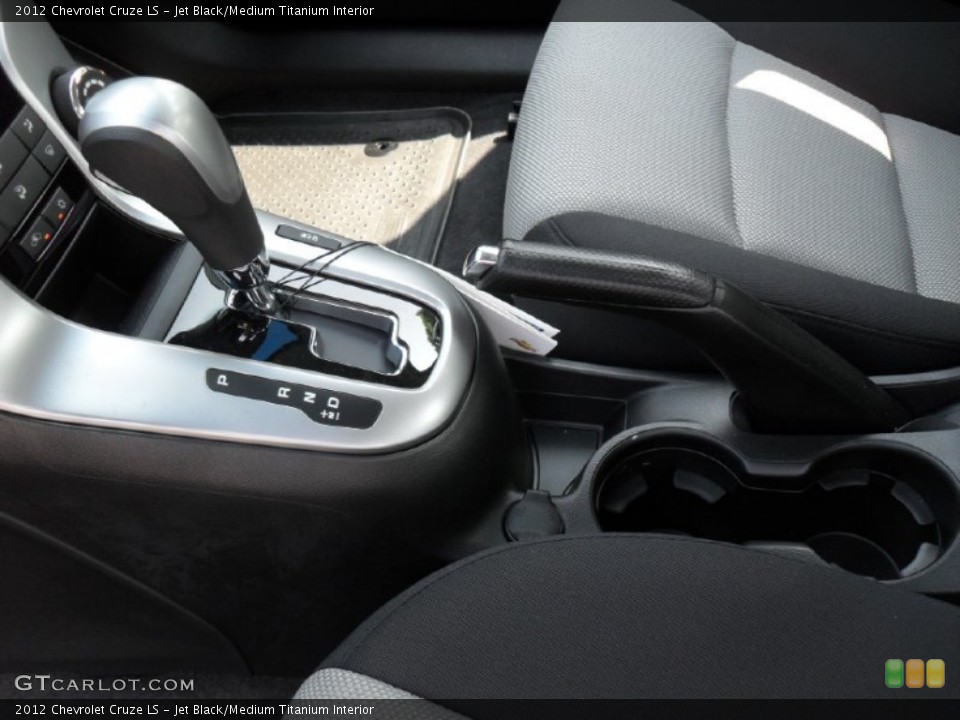 Jet Black/Medium Titanium Interior Transmission for the 2012 Chevrolet Cruze LS #52085612