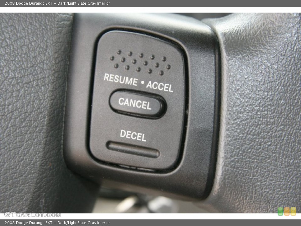 Dark/Light Slate Gray Interior Controls for the 2008 Dodge Durango SXT #52086299