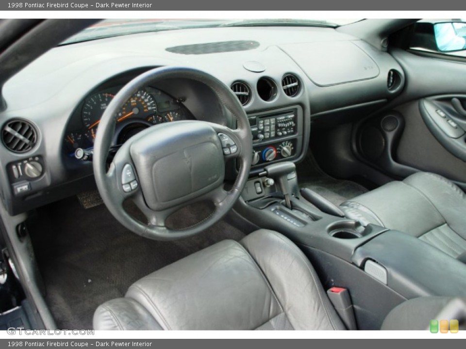 Dark Pewter Interior Prime Interior for the 1998 Pontiac Firebird Coupe #52088849