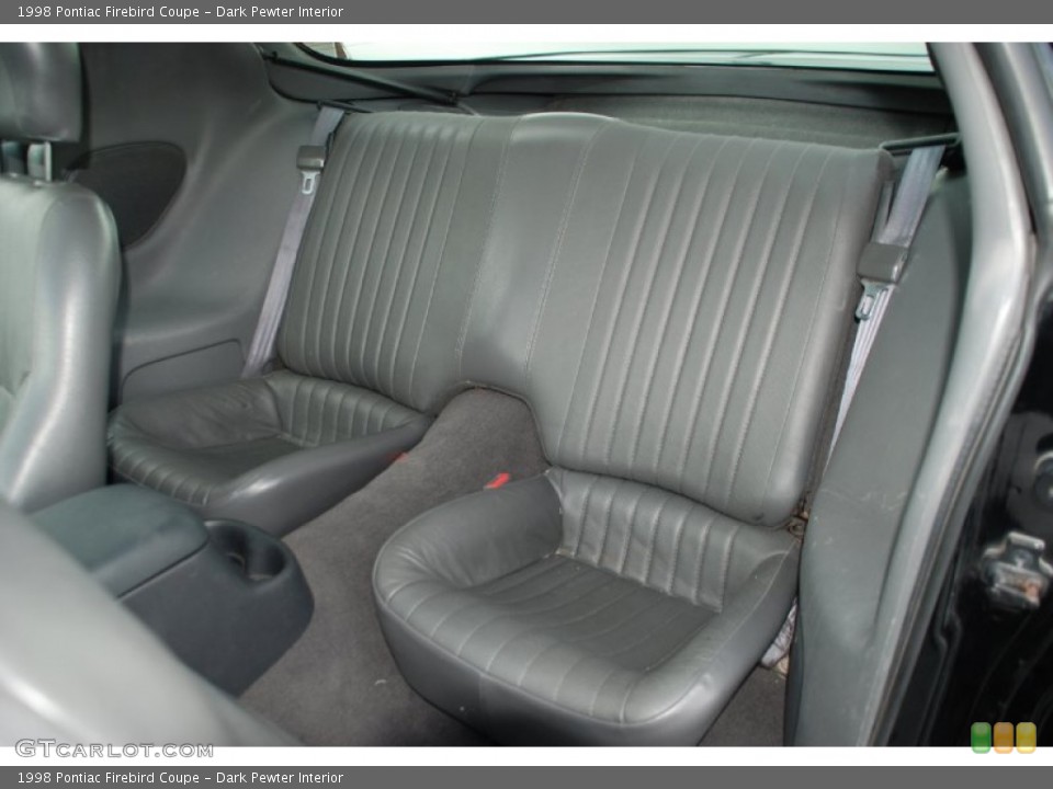 Dark Pewter Interior Photo for the 1998 Pontiac Firebird Coupe #52088879