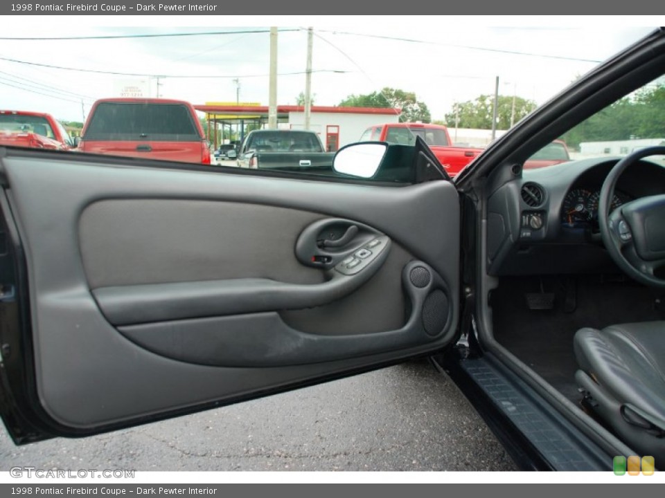 Dark Pewter Interior Door Panel for the 1998 Pontiac Firebird Coupe #52089020