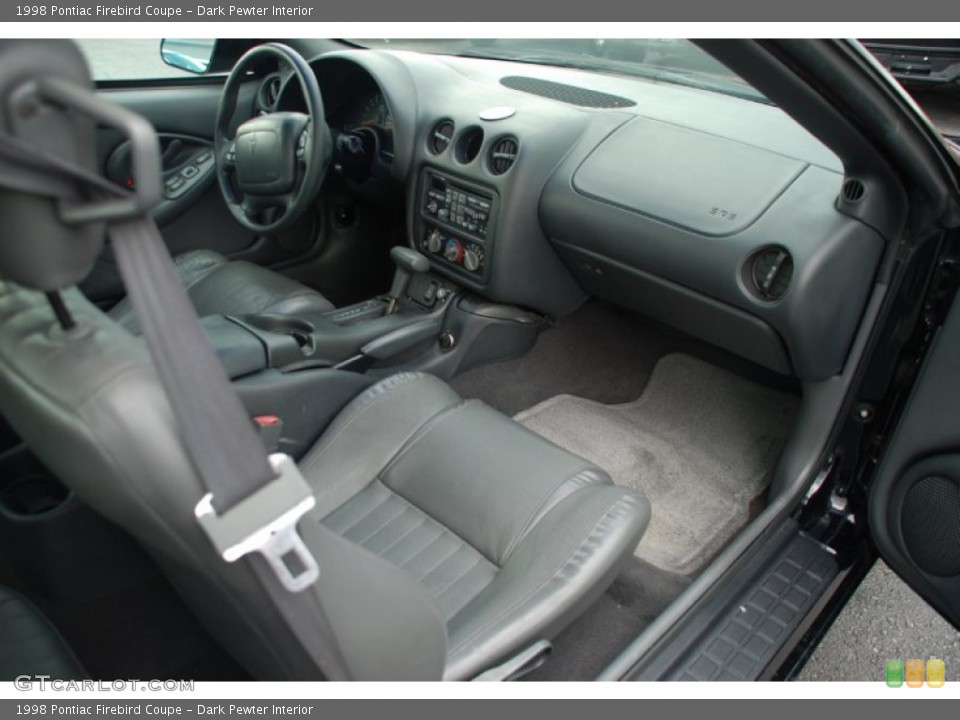 Dark Pewter Interior Dashboard for the 1998 Pontiac Firebird Coupe #52089062