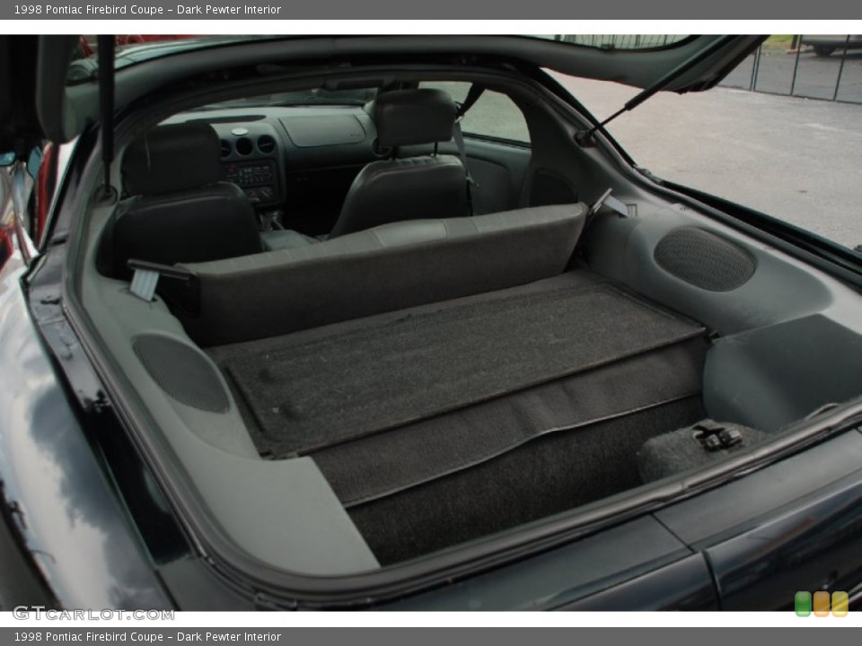Dark Pewter Interior Trunk for the 1998 Pontiac Firebird Coupe #52089104