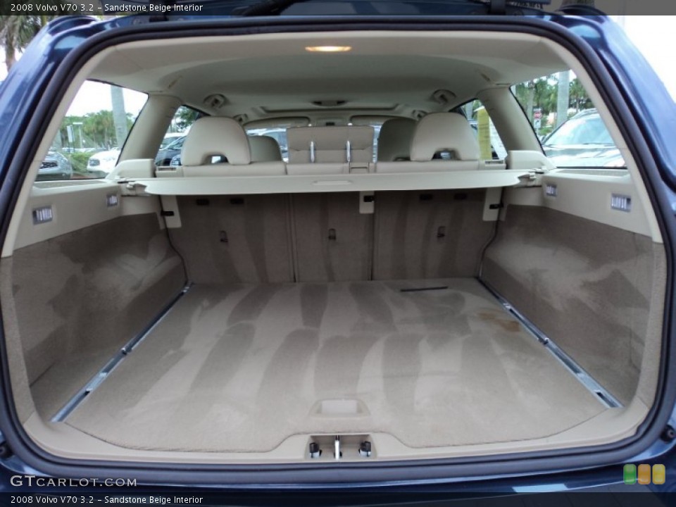 Sandstone Beige Interior Trunk for the 2008 Volvo V70 3.2 #52089203