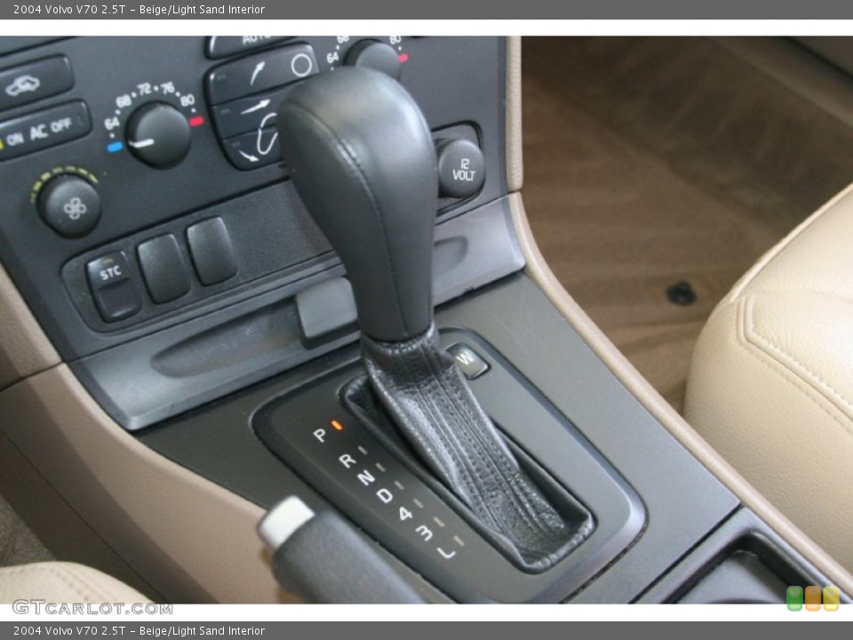 Beige/Light Sand Interior Transmission for the 2004 Volvo V70 2.5T #52092810