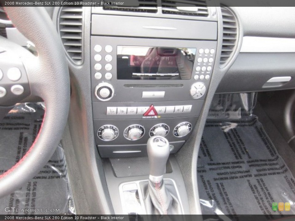 Black Interior Controls for the 2008 Mercedes-Benz SLK 280 Edition 10 Roadster #52092827