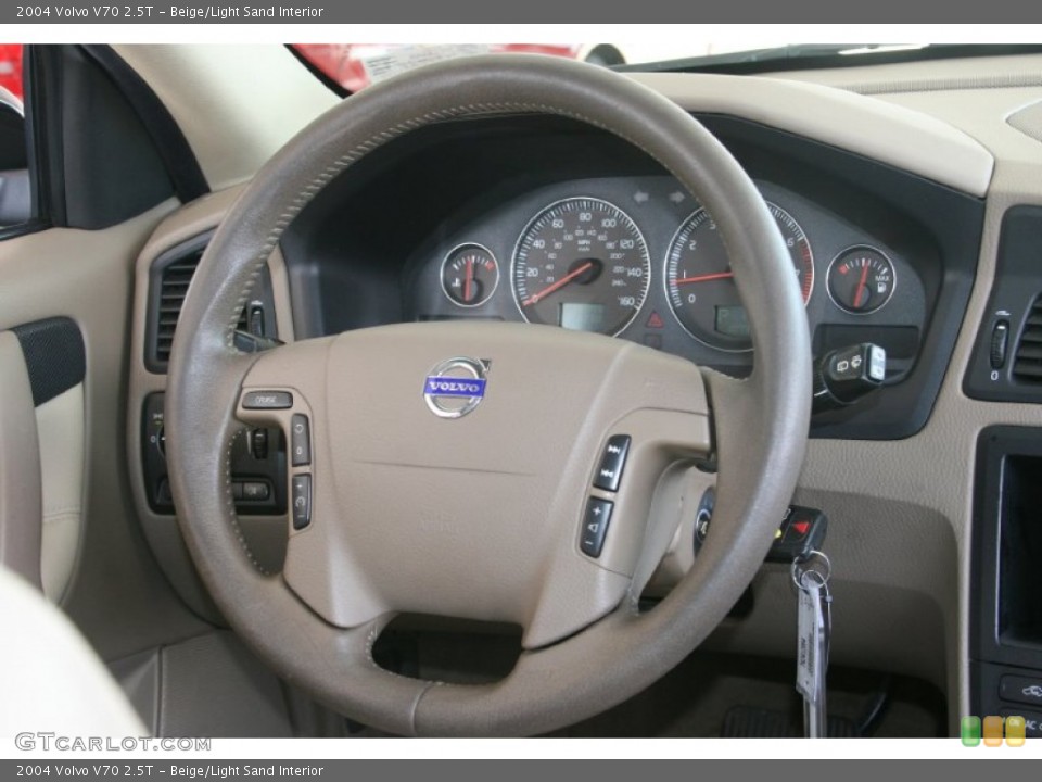 Beige/Light Sand Interior Steering Wheel for the 2004 Volvo V70 2.5T #52092962