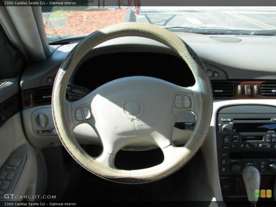 Oatmeal Interior Steering Wheel for the 2000 Cadillac Seville SLS #52093070