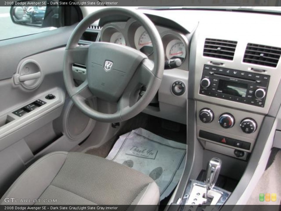 Dark Slate Gray/Light Slate Gray Interior Dashboard for the 2008 Dodge Avenger SE #52093358