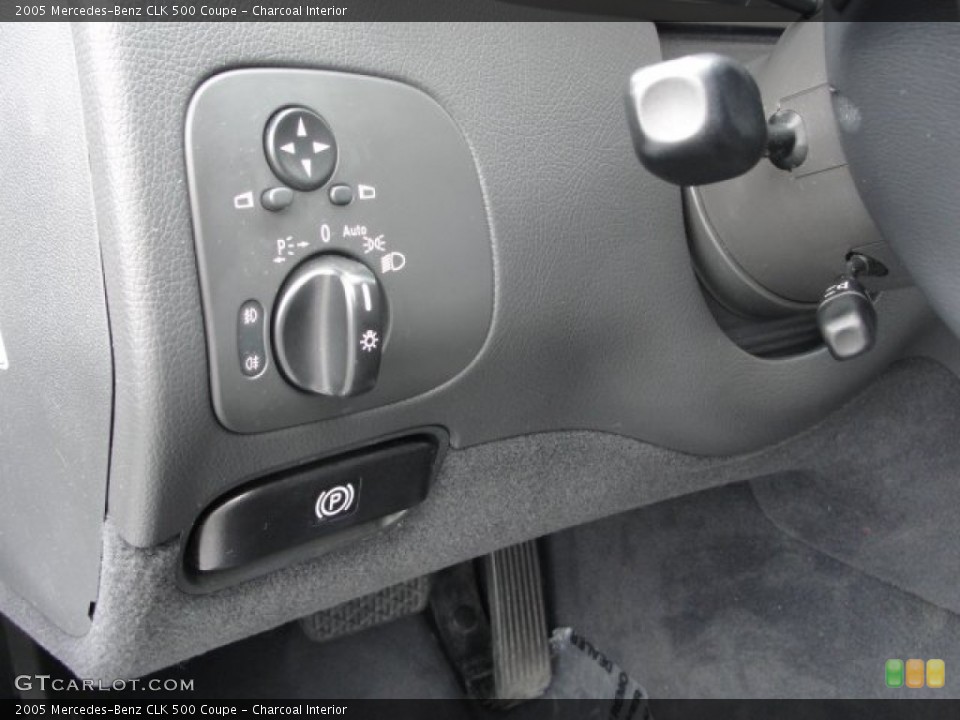 Charcoal Interior Controls for the 2005 Mercedes-Benz CLK 500 Coupe #52094411