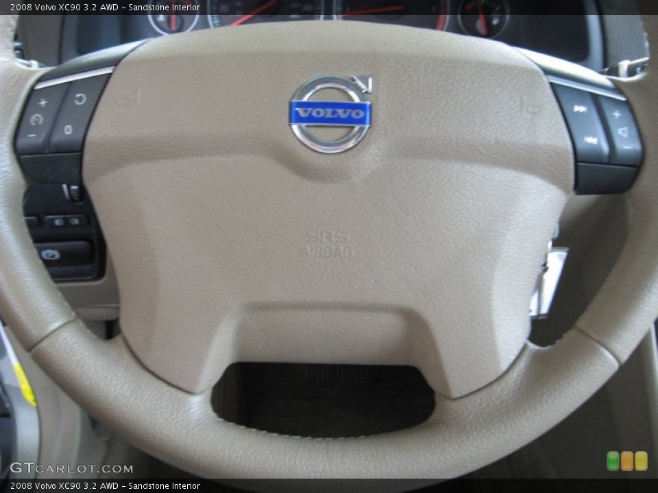 Sandstone Interior Steering Wheel for the 2008 Volvo XC90 3.2 AWD #52094594