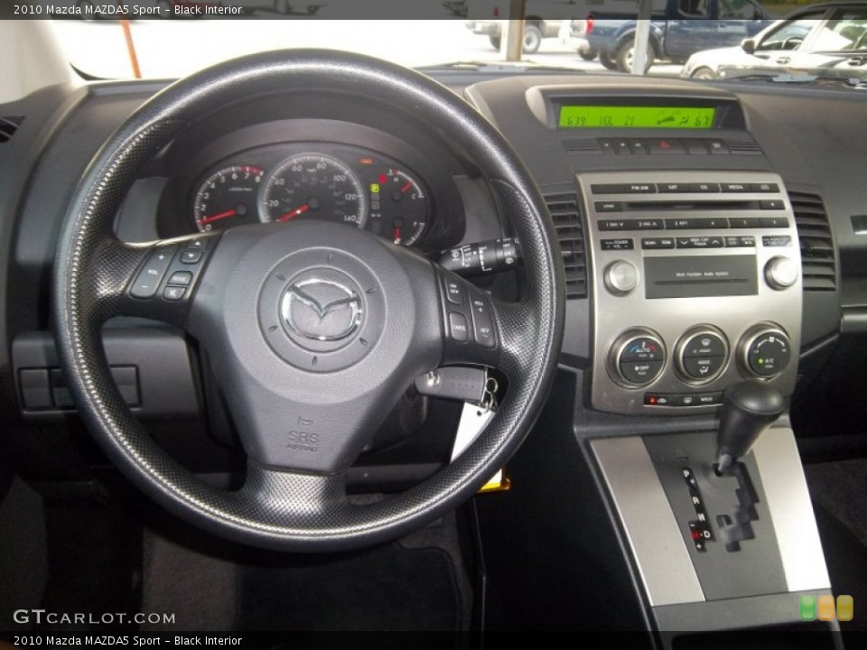 Black Interior Dashboard for the 2010 Mazda MAZDA5 Sport #52094795